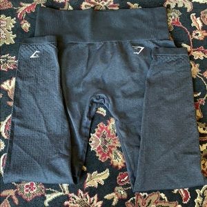 Gymshark Black vital seamless leggings